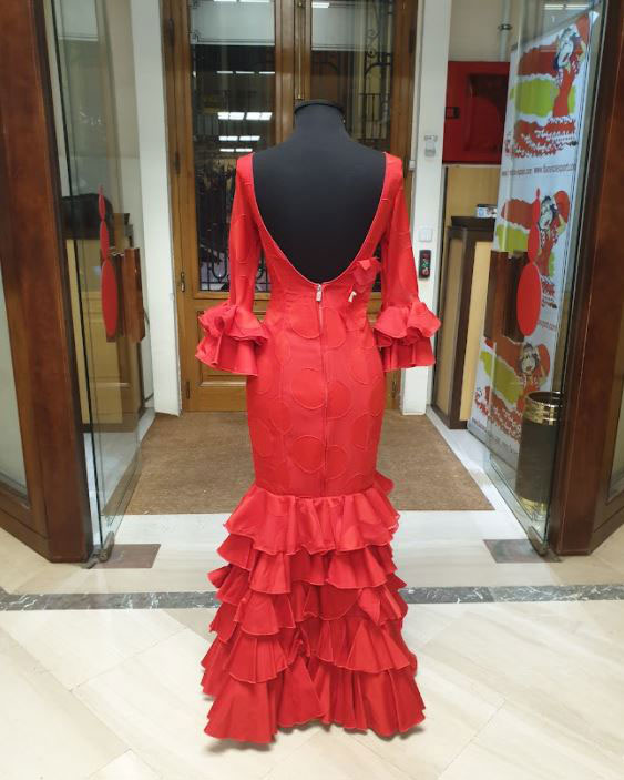 Flamenco Dresses Outlet. Mod. Junco Rojo. Size 40 181.82€ #50760JUNCORJRJ40